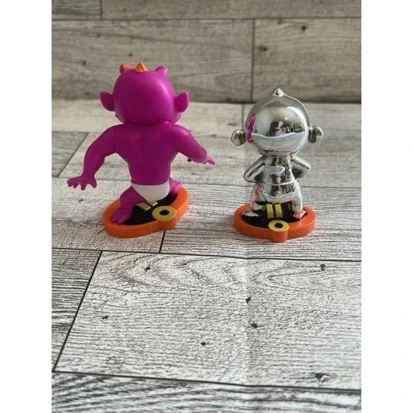 Lot Of 2 Disney Pixar Incredibles 2 Figures Jack Jack in 2 Forms - Picture 2 of 3